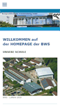 Mobile Screenshot of burgwaldschule.de